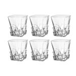 Crack Double Old Fashion, 11.7 oz. Set of 6