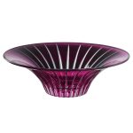 Onyx Centerpiece, Amethyst, 12.5"D