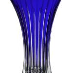 Onyx Vase, Blue, 11.75"H