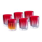Onyx Shot Glass Ruby, 2.6 Oz. Set of 6