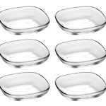 Fenice Square Plate, Set of 6, Available In Multiple Sizes