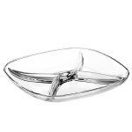 Fenice 4 section dish, 9.5"W
