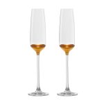 Spectrum Gold Champagne Flute, 5.75 oz. Set of 2