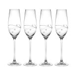 Sparkle Champagne Flute, 7 oz. Set of 4