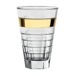 Baguette Hiball with Gold band, 14.5 oz. Set of 6