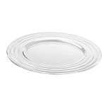Baguette Charger, 12.5"D, Set of 2