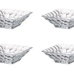 Marble Square Bowl, 4.2"W, Set of 4