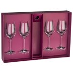 Sparkle 4 Wine Glass with space for bottle, 12.5 oz.