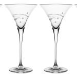 Sparkle Tall Martini, 9 oz. Set of 4