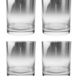 Ombre Double Old Fashion Metallic Smoked, 10 oz. Set of 4
