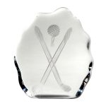 Golf Plaqua, 4.1"W