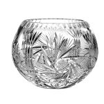 Pinwheel Rose Bowl, Available In Multiple Sizes