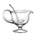 Luminous Gravy Boat with Ladle, 12.5 oz.