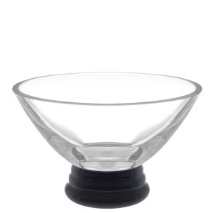 Spectrum Dip Bowl with Black foot, 5"D, 8 oz.